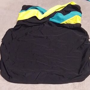 Motherhood Maternity Black and Yellow Bikini